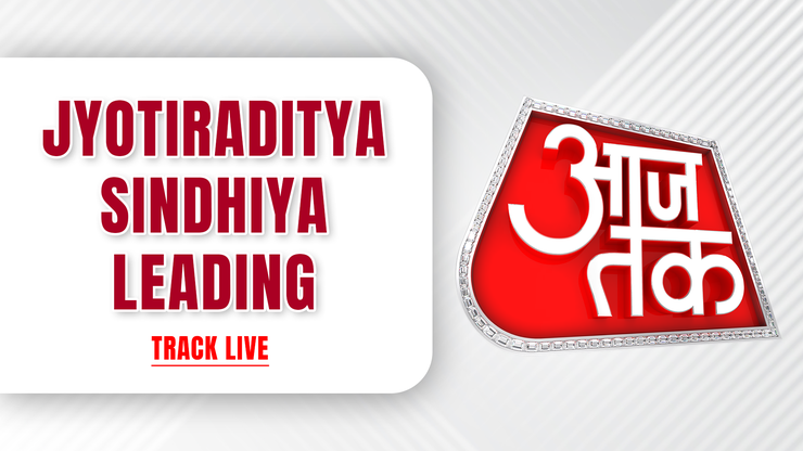 Jyotiraditya Scindia Leading General Election Aaj Tak on JioTV
