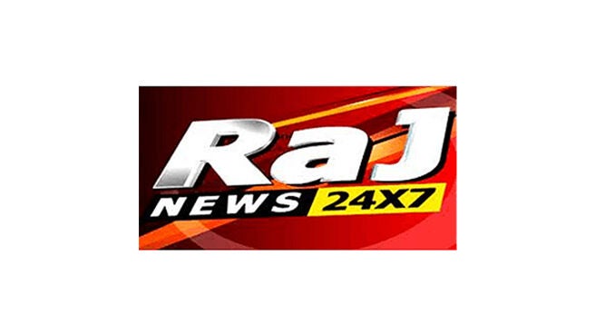 Raj News 24x7 logo