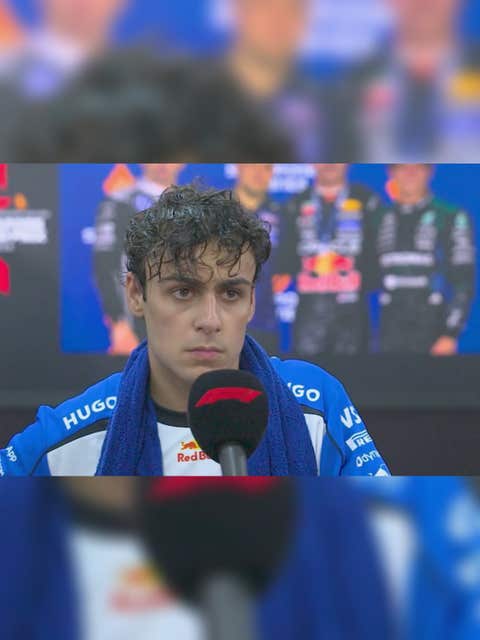 Arvid Lindblad seeks answers after tough triple header